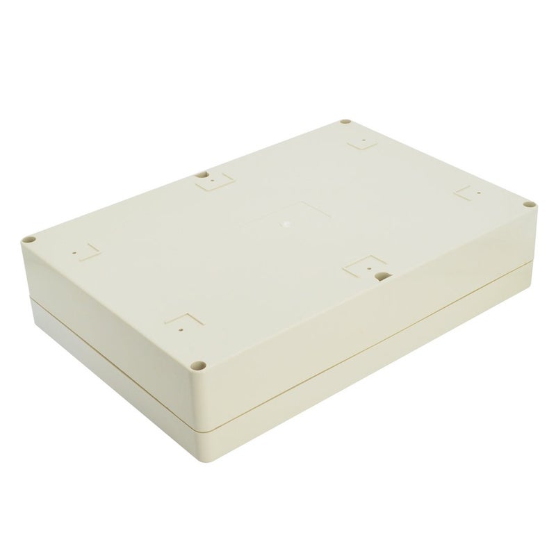 LeMotech Waterproof Dustproof IP65 ABS Plastic Junction Box Universal Electric Project Enclosure Pale Gray 10.4 x 7.2 x 2.4 inch (263 x 182 x 60 mm) - Image 3